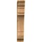 Ekena Millwork Merced Traditional Rough Sawn Bracket, Western Red Cedar, 4"W x 16"D x 24"H BKT04X16X24MRC01RWR - alternate 2